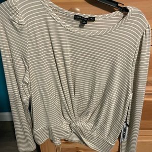 Long Sleeve Striped Shirt